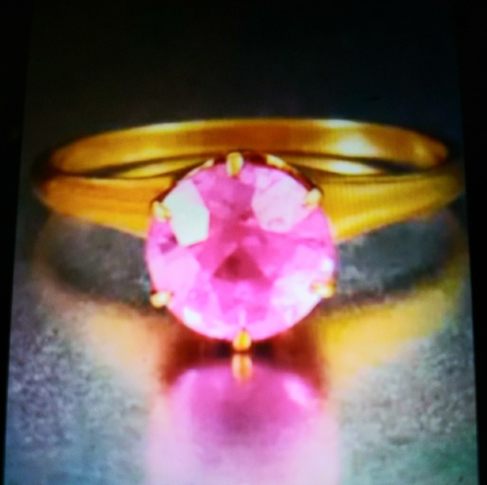 Pink Sapphire Ring